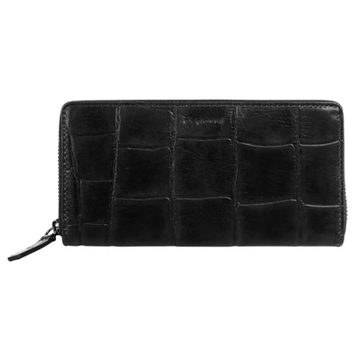 Abbildung von bugatti Nevio LONG WITH ZIP Geldbörse, Damen, Größe: One Size, Schwarz
