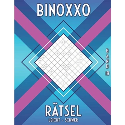 Abbildung von Binoxxo: Gedächtnistraining für Erwachsene und Senioren mit 480 Binairo Logikrätseln um geistig fit zu bleiben (Binairo Rätselbuch)