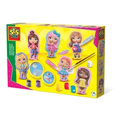 Abbildung von SES Creative 01293 Gips Gießen Styling Girls Bastelset für Kinder
