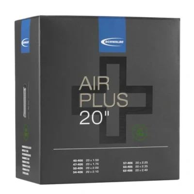 Abbildung von Schwalbe Air Plus Schlauch, schwarz, Einheitsgröße
