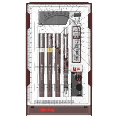 Abbildung von rOtring Isograph College Set 3 0.25 0.35 0.5mm