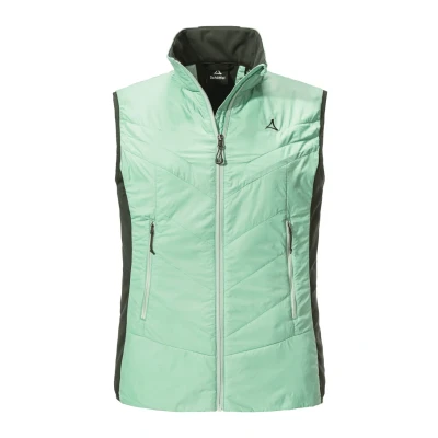 Abbildung von Schöffel Hiking Hybrid Style Cascata Weste, Damen, Größe: 38, Grün
