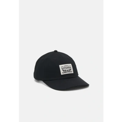 Abbildung von Levi&#039;s Relaxed DAD Heritage Unisex Cap, Größe: One Size, Regular black
