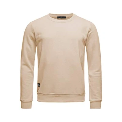 Abbildung von Red Bridge Herren Crewneck Sweatshirt Pullover Premium Basic,Beige ii,M