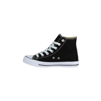 Abbildung von Elara Unisex Sneaker Sportschuhe High Top Turnschuh Chunkyrayan Q 3600 3601 Black 38