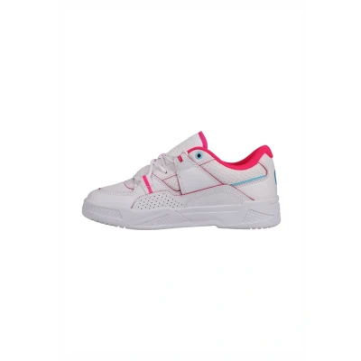 Abbildung von DC Shoes Construct Sneaker low, Damen, Größe: 42, Hcl white crazy pink blue Leder