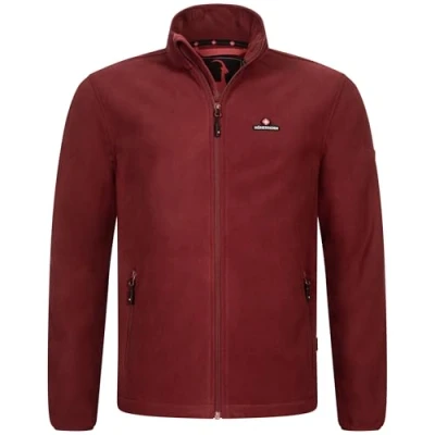 Abbildung von Höhenhorn Badus Herren Fleece Jacke Rot Gr. L