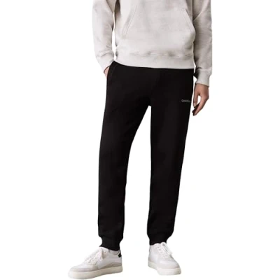 Abbildung von Calvin Klein Jeans Monologo Jogginghose, Herren, Größe: Small, Black