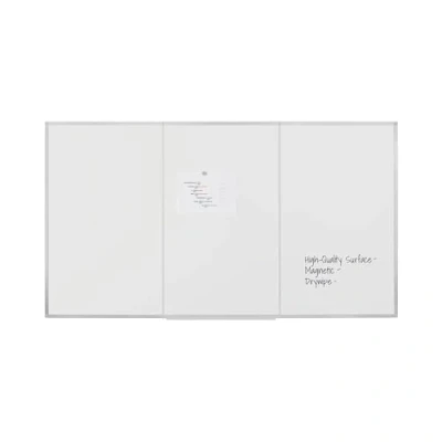 Abbildung von Bi Office Outsize Magnetisches Whiteboard, 180 x 100 cm, lackierte Stahloberfläche, Aluminiumrahmen