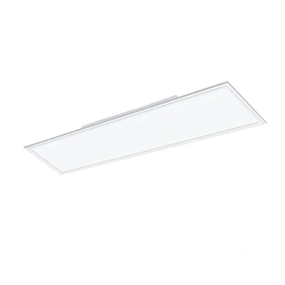 Abbildung von Eglo 98419 LED Deckenleuchte SALOBRENA M weiß L:119,5cm B:29,5cm H:5cm mit Bewegungssensor und Schweberahmen