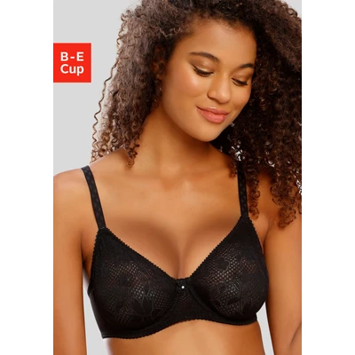 Abbildung von Nuance T Shirt BH, mit Bügel, nahtlosen Cups aus glatter Spitze, Dessous