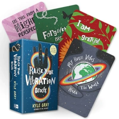 Abbildung von Raise Your Vibration Oracle: A 48 card Deck and Guidebook