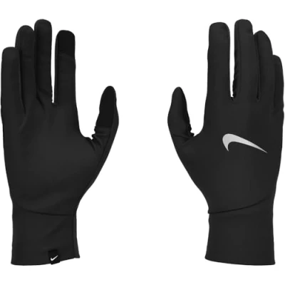 Abbildung von Nike Performance Pacer Lightweight Unisex Fingerhandschuh, Größe: Medium, Black/silver