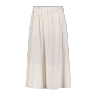 Abbildung von Vera Mont MIT Gummizug Alinienrock, Damen, Größe: 36, Bright gardenia