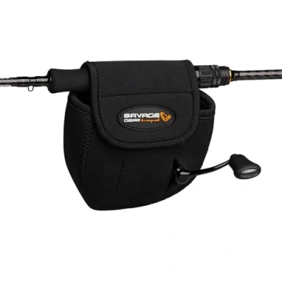 Abbildung von Savage Gear Neopren Rollenschutz M Angelzubehör