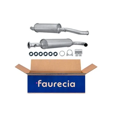 Abbildung von HELLA 8LD 366 027 321 Endschalldämpfer hinten mit Anbauteilen FIAT: Ducato II Platform/Chassis, Minibus, Van