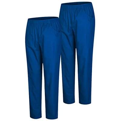 Abbildung von MISEMIYA Packung 2 Stück Unisex SANITÄRHOSE MEDIZINISCHE Uniformen SANITÄR Arbeitshose Ref. 8312 * 5XL, Blau 37 21