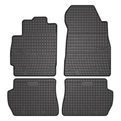 Abbildung von FROGUM 0864 Fußmattensatz Gummi vorne und hinten 4 schwarz MAZDA: 2 Hatchback