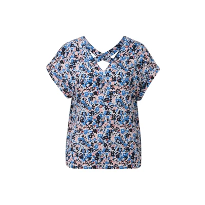 Abbildung von s.Oliver MIT Vausschnitt Bluse, Damen, Größe: 34, Navy