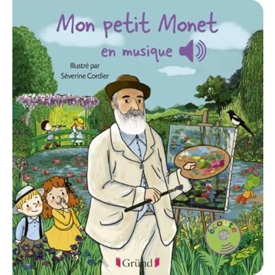 Abbildung von Mon petit Monet en musique Livre sonore avec 6 puces Dès 1 an