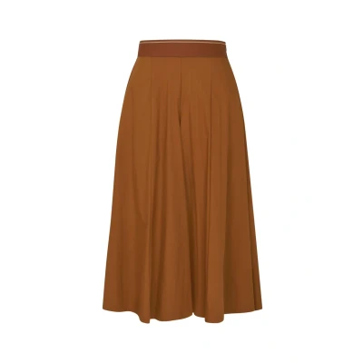 Abbildung von bugatti MIT Elastischem Gummizug Shorts, Damen, Größe: 38, Cognac