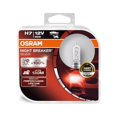 Abbildung von OSRAM 64210NBS HCB Glühlampe, Fernscheinwerfer H7 12V 55W 4300K Halogen SMART: Fortwo II Convertible, NISSAN: Qashqai / Qashqai+2 I