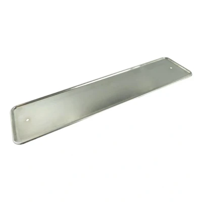 Abbildung von CARPOINT 1363007 Kennzeichenhalter chrom rahmenlos