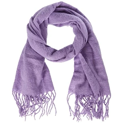 Abbildung von ONLY Damen Onllima Long Frill Scarf Cc Schal, Viola, Einheitsgröße EU