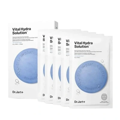 Abbildung von Dr. Jart+ Dermask Water Jet Vital Hydra Solution 5 Sheets Hyper Adhesion Moistur
