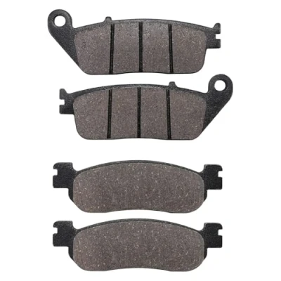 Abbildung von Cyleto Bremsbeläge Vorne und Hinten für Yamaha VP250 VP 250 X City 2007 2016 XP R MAX 2010 2013 YP ABS 2011