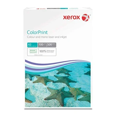 Abbildung von Xerox ColorPrint Premium Farblaser Druckerpapier, weiß, 100 g/m², A3, FSC Mix credit, 1 Paket (500 Blatt), 003R95257