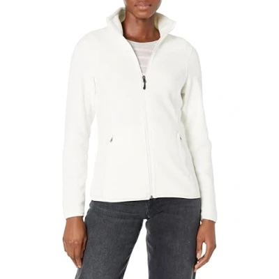 Abbildung von Amazon Essentials Damen Weiche Polarfleece Jacke mit durchgehendem Reißverschluss in klassischer Passform (erhältlich Übergrößen), Elfenbein, XXL