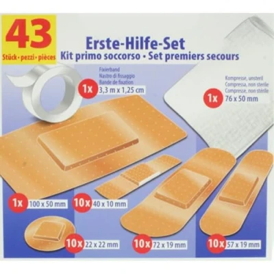 Abbildung von Erste Hilfe Set 43 Teile