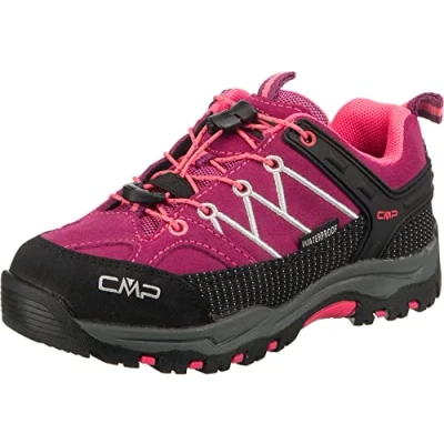 Abbildung von CMP Kids Rigel Low Shoes WP Trekking Schuhe, Berry PINK Fluo, 29 EU