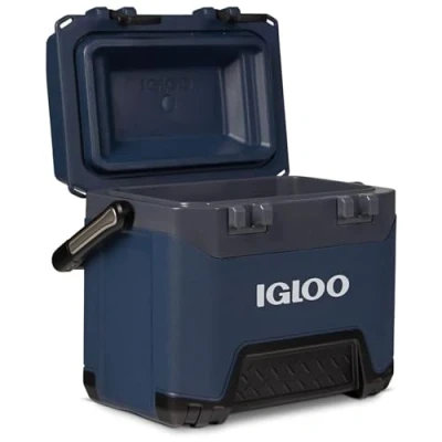 Abbildung von IGLOO Kühlbox BMX 25 blau, stabile Thermobox 23 L, Isolierbox für Camping, Freizeit und Beruf