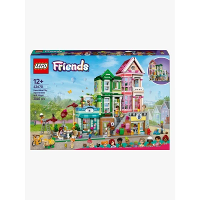 Abbildung von LEGO Friends 42670 Heartlake City Wohn und Einkaufsstraße