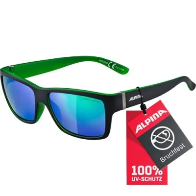 Abbildung von Alpina Kacey Sportbrille Black mattgreen (a8523.x.32), Größe: One Size, matt green (a8523.x.32)