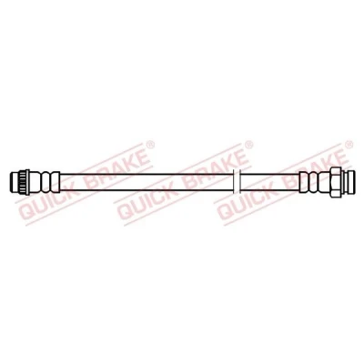 Abbildung von QUICK BRAKE 25.092 Bremsschläuche 265 M10x1 CITROËN: Xsara Picasso, Berlingo / First I, PEUGEOT: Partner I Van