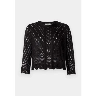 Abbildung von JDY SUN 3/4 Cropped Strickjacke, Damen, Größe: Small, Black