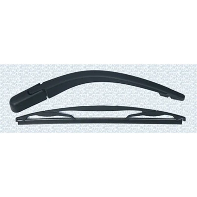 Abbildung von MAGNETI MARELLI Heckscheibenwischer + Arm Stück Hinten passend für PEUGEOT 107 Schrägheck (PM, PN) 305mm