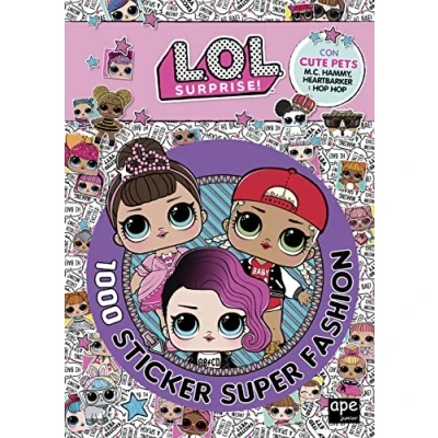 Abbildung von 1000 sticker. L.O.L. Surprise! Con adesivi. Ediz. a colori