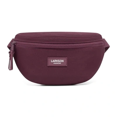 Abbildung von LARKSON Bauchtasche Damen &amp; Herren Rot Finn Hüfttasche für Sport Outdoor Stadt Gürteltasche Stylisch Festival Crossbody Bag mit Gurt Wasserabweisend