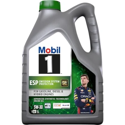 Abbildung von Mobil 1 ESP 5W 30 5l Motoröl 157239 VOLKSWAGEN: Passat B5 Estate, Golf 4, 5, AUDI: Q3, A8 D3, A4 B8 Avant, BMW: 3 Saloon, 5 Touring