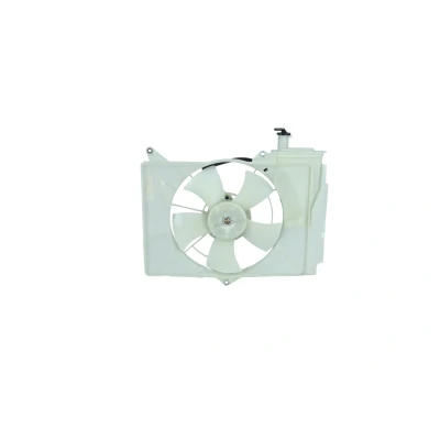Abbildung von NRF 47746 Lüfter 300 12 150 mit Kühlerlüfterrahmen (Zarge) TOYOTA: Yaris I Hatchback, RAV4 II Off Road