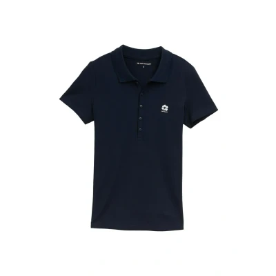 Abbildung von TOM TAILOR Damen 1047627 Poloshirt, 10668 Sky Captain Blue, XL