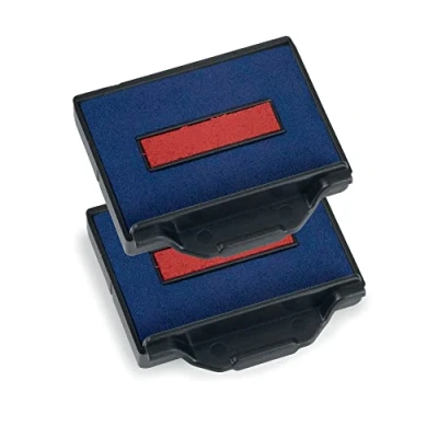 Abbildung von Trodat 2494 6 50/2DB Ersatzkissen Swop Pad für 5430 und 5435 Inh.2, blau/rot,