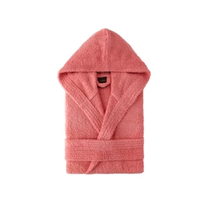 Abbildung von Top Towel Elegant Bademantel für Damen und Herren 100% Baumwolle, 500 g/m² Option mit oder ohne Kapuze Weich saugfähig Dusche, Spa Pool