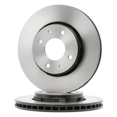 Abbildung von TRW DF4054 Bremsscheibe 281 24 4 114 Belüftet lackiert VOLVO: V40 Estate, S40 I, MITSUBISHI: Carisma Hatchback