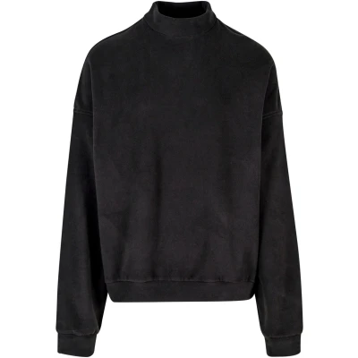 Abbildung von Urban Classics Herren Sweatshirt Oversized Polar Fleece Crew Black L