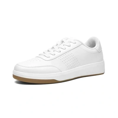 Abbildung von Bruno Marc Herren Sneakers Schnürhalbschuhe Turnschuhe Fashion Leichtgewichts Walkingschuhe Weiss SBFS2322M 42 EU